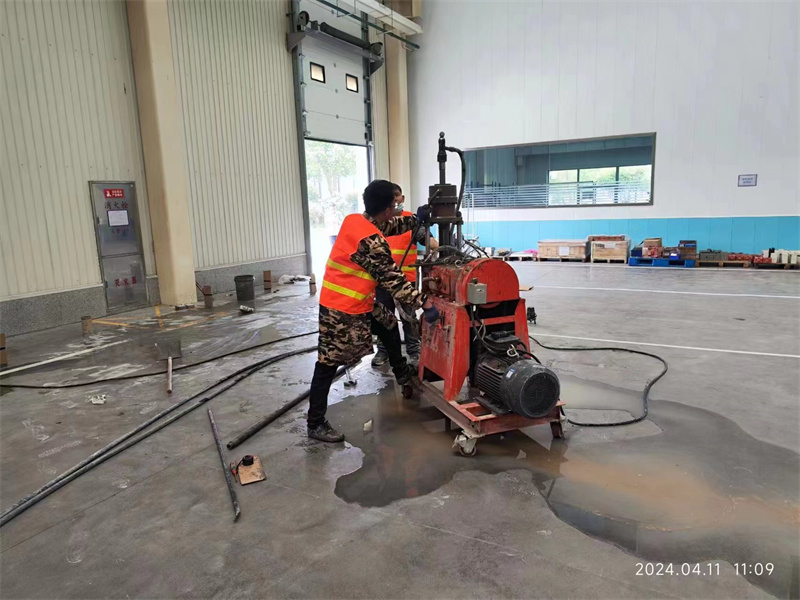 漯河厂房地面下沉塌陷注浆加固施工